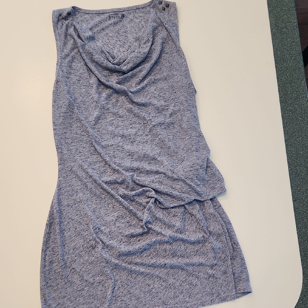 Twik Speckled Blue Top